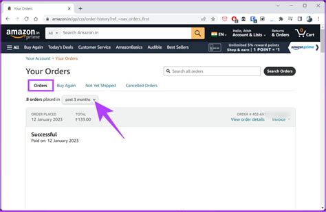 how to print order receipt from amazon